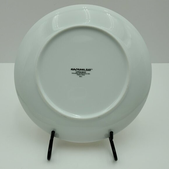 Rachael Ray Little Hoot Salad Plates Owl Autumn Leaves Dessert Plates - Picture 5 of 6